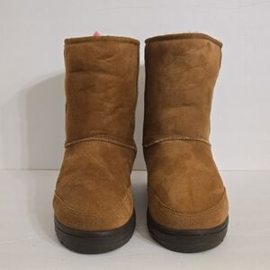 UGG Chestnut Suede Boots - Sz 13